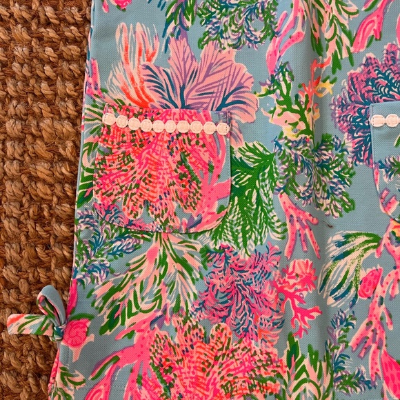 Lilly Pulitzer Girls Little Lilly Knit Shift “Cay to my heart” Size large (8-10) - Picture 2 of 4